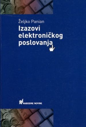 Naslovnica knjige IZAZOVI ELEKTRONIČKOG POSLOVANJA