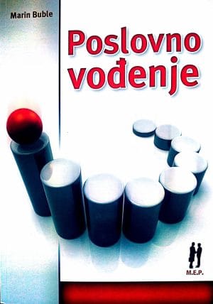 Naslovnica knjige POSLOVNO VOĐENJE