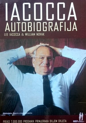 Naslovnica knjige AUTOBIOGRAFIJA LEE IACOCCA - Lee Iacocca