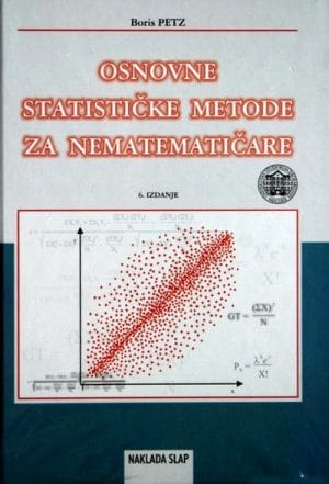 Naslovnica knjige OSNOVNE STATISTIČKE METODE ZA NEMATEMATIČARE