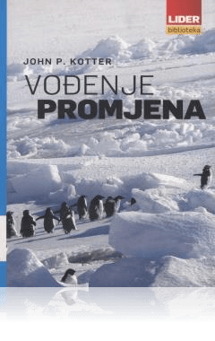 Naslovnica knjige VOĐENJE PROMJENA