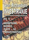 Naslovnica knjige INVESTIRANJE S RJEČNIKOM TRŽIŠNIH POJMOVA, II. dio: Nekretnine, dionice, zlato... ili poduzetništvo?