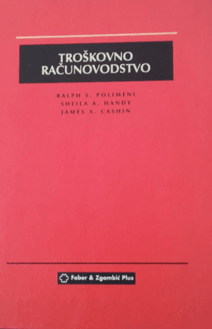 Naslovnica knjige TROŠKOVNO RAČUNOVODSTVO