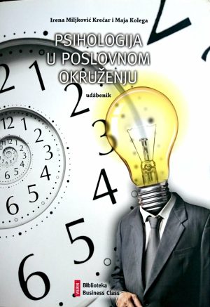Naslovnica knjige PSIHOLOGIJA U POSLOVNOM OKRUŽENJU - Maja Kolega, Irena Miljković Krečar