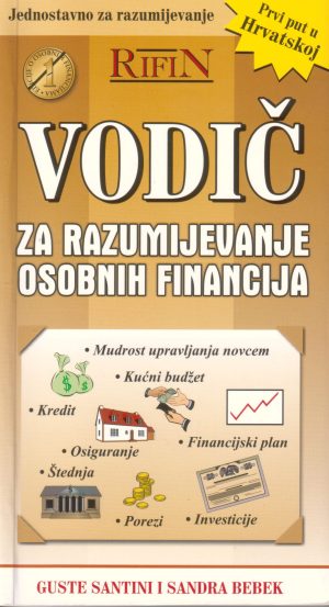 Naslovnica knjige VODIČ ZA RAZUMIJEVANJE OSOBNIH FINANCIJA