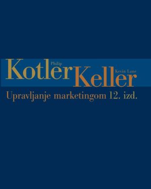 Naslovnica knjige UPRAVLJANJE MARKETINGOM, 12. izd.