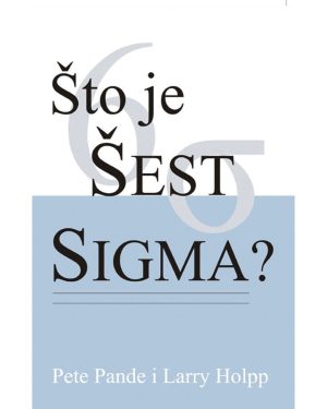 Naslovnica knjige ŠTO JE ŠEST SIGMA?