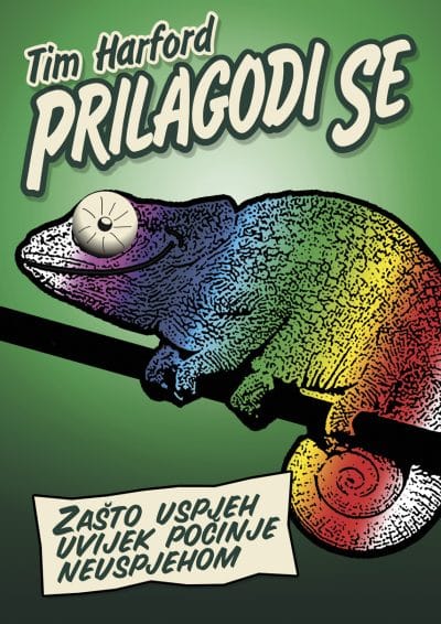 1108 Naslovnica knjige PRILAGODI SE: Zašto uspjeh uvijek počenje neuspjehom