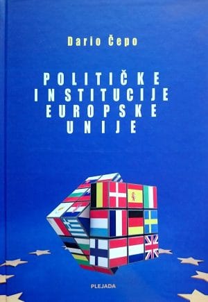 1133 Naslovnica knjige POLITIČKE INSTITUCIJE EUROPSKE UNIJE