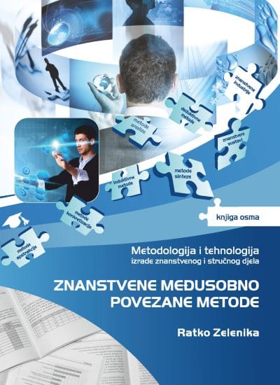 1141 Naslovnica knjige ZNANSTVENE MEĐUSOBNO POVEZANE METODE: peto izmijenjeno i dopunjeno izdanje, knjiga osma