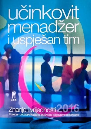 Naslovnica knjige UM 2016: Znanje i vrijednost