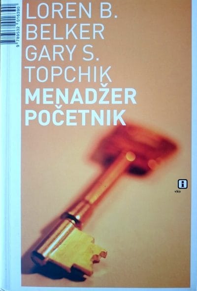 639 Naslovnica knjige MENADŽER POČETNIK