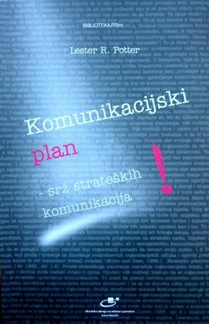 Naslovnica knjige KOMUNIKACIJSKI PLAN: ...srž strateških komunikacija
