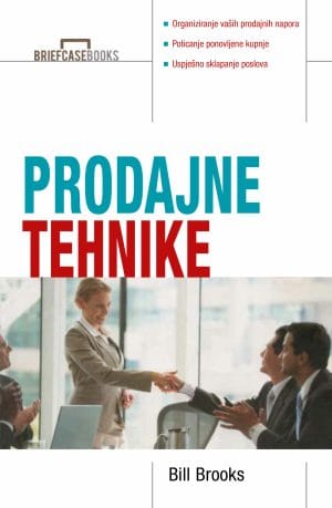 Naslovnica knjige PRODAJNE TEHNIKE - B. Brooks