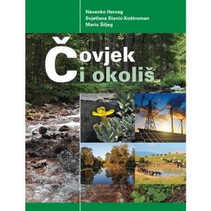 Naslovnica knjige ČOVJEK I OKOLIŠ - Nevenko Herceg, Mario Šiljeg, Svjetlana Stanić-Koštroman