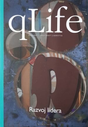 qlife RAZVOJ LIDERA Naslovnica knjige QLIFE ČASOPIS - Razvoj lidera: No. 43, Jesen 2019