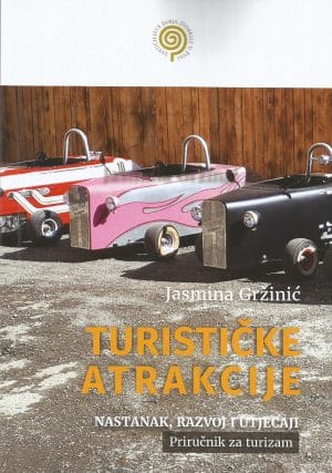 TURISTIČKE ATRAKCIJE Naslovnica knjige TURISTIČKE ATRAKCIJE: Nastanak, razvoj i utjecaji - Jasmina Gržinić