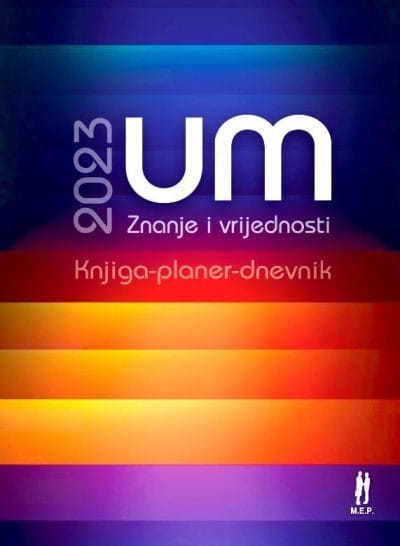 um-2023 Naslovnica knjige UM 2023: Znanje i vrijednosti - Tudor Goran