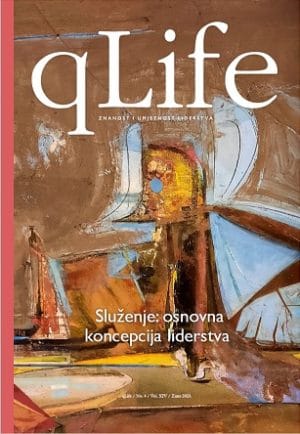 qLife osnovna koncepcija liderstva Naslovnica knjige QLIFE ČASOPIS - SLUŽENJE: OSNOVNA KONCEPCIJA LIDERSTVA: No.54, Zima 2023